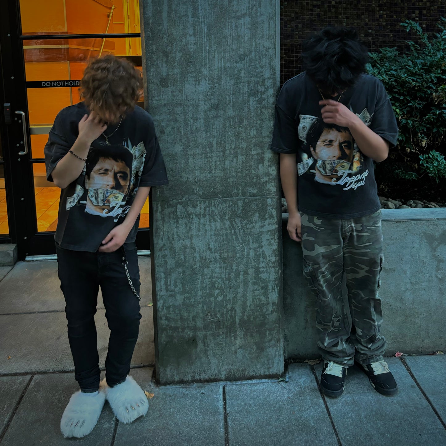 Cropped HeavyWeight "Montana" Vintage Wash Tee